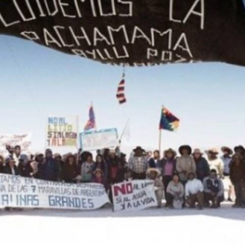 Entrevistas. Saqueo del litio: Artistas e intelectuales viajaron a Jujuy para apoyar la lucha de comunidades de Salinas Grandes